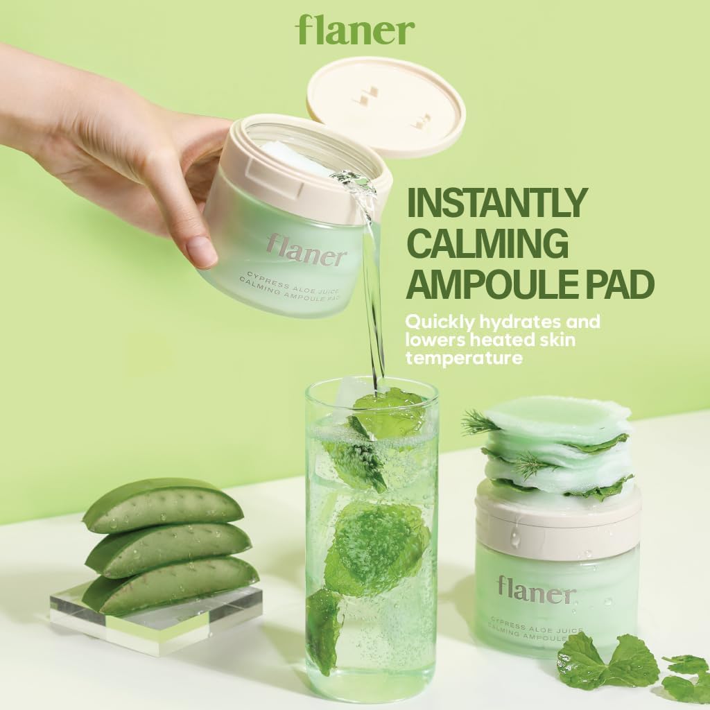Cypress Aloe Calming Toner Pads 70 Sheets