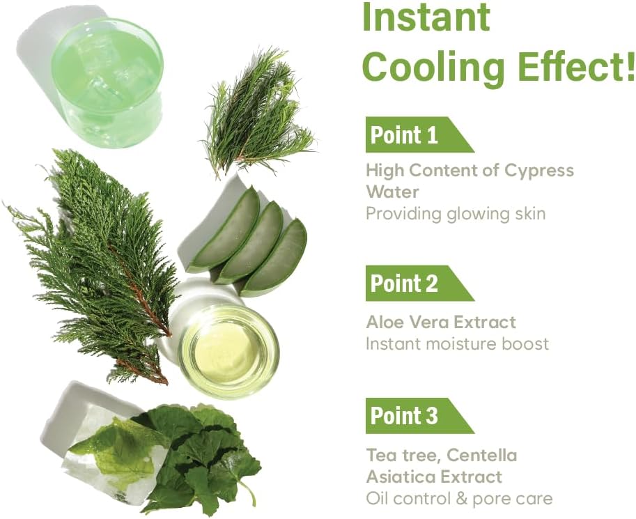 Cypress Aloe Calming Toner Pads 70 Sheets