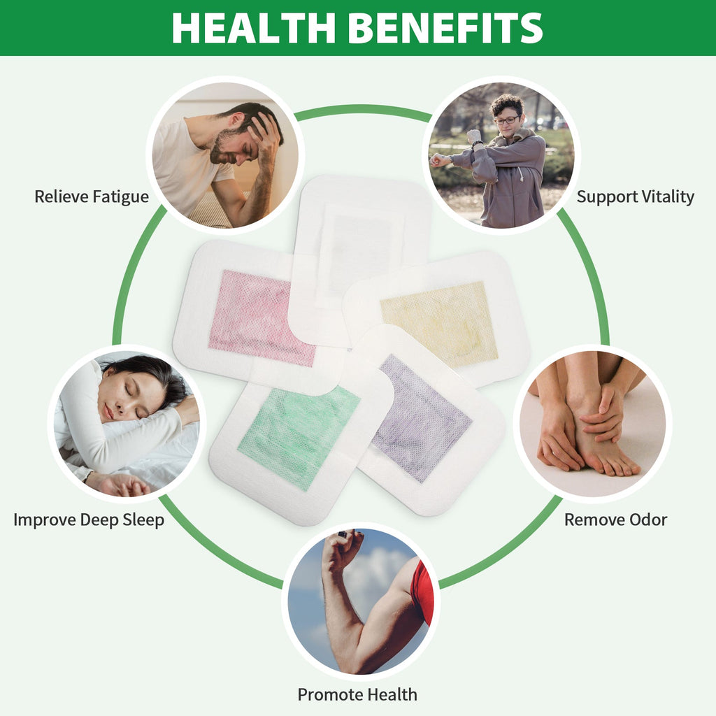 30 Pcs Sleep Foot Pads Natural Foot Patches Herbal Foot and Body Care