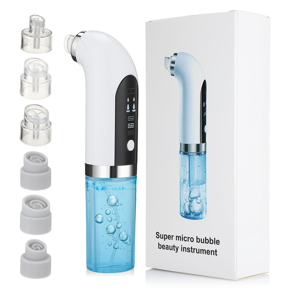 Electric Small Bubble Blackhead Remover USB Rechargeable Water Cycle