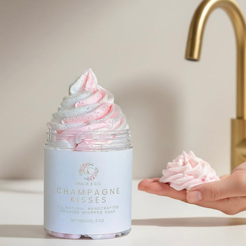Whipped Shea Butter Soap & Shaving Cream - 9 Luxurious Scents