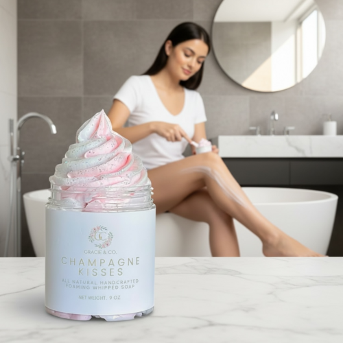 Whipped Shea Butter Soap & Shaving Cream - 9 Luxurious Scents