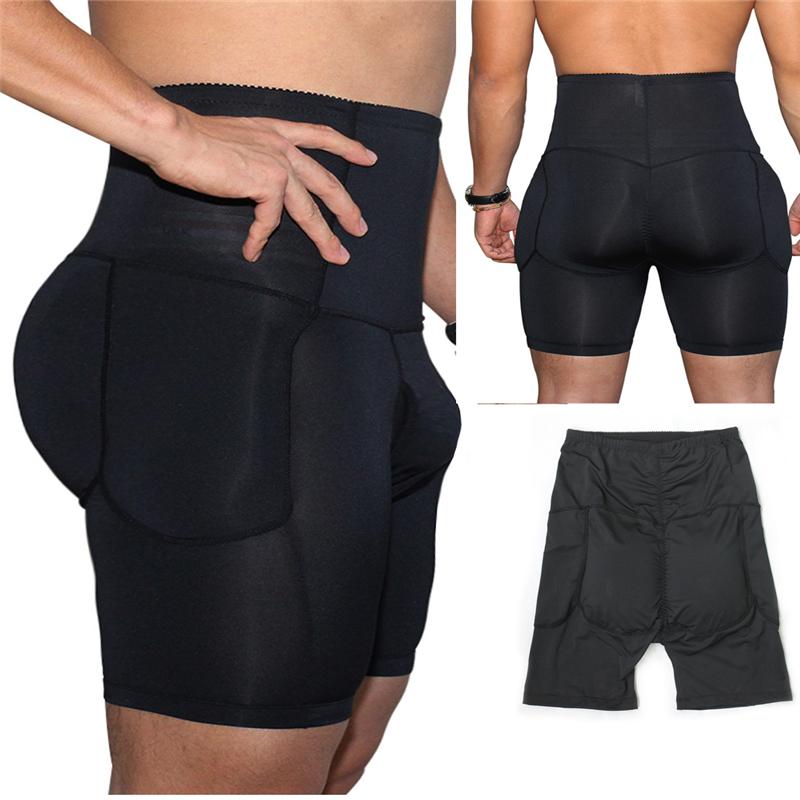 High Butt Waist Body Shaper Men Plus Size Shaperwear Booty Lifter With