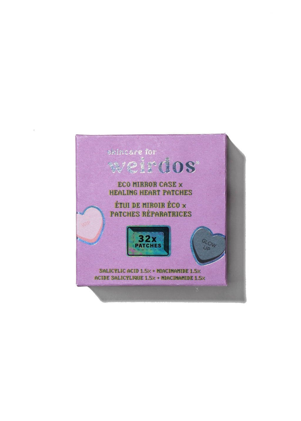 starter kit - case and 32 pimple patches