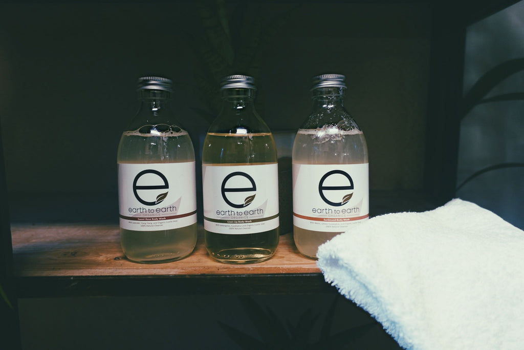 Castile Soap Body Wash Bundle Set (3 in 1 Set)